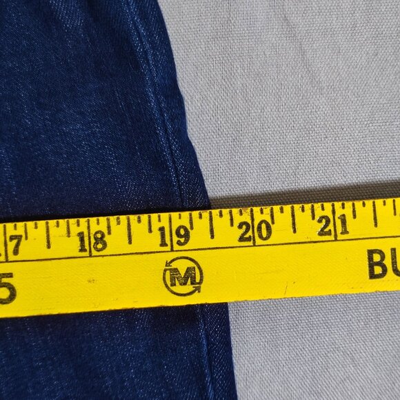 Gap Leggings/Jeggings mid rise skinny stretchy women's size 14 R ink blue colour - Picture 10 of 13